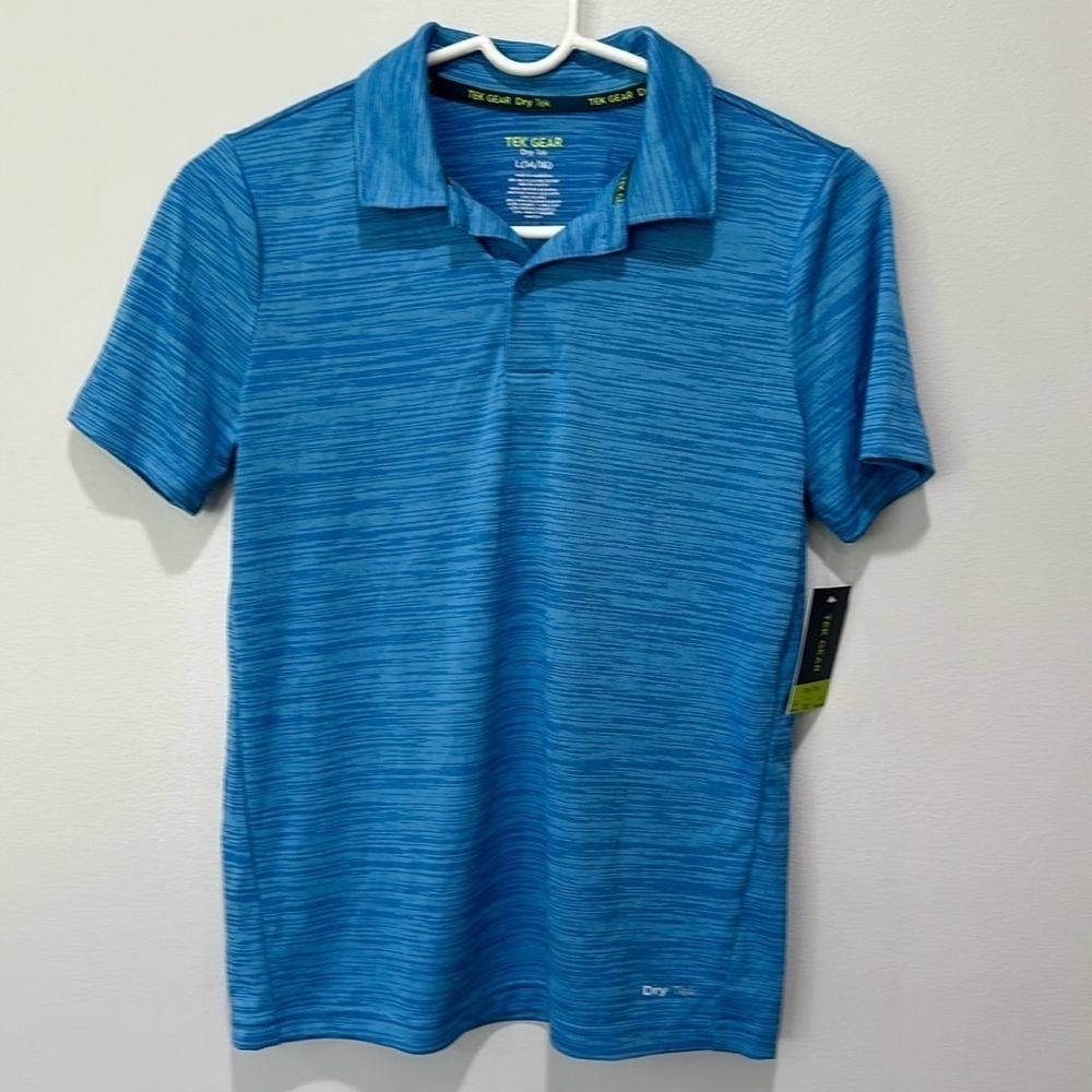 Blue boys polo
